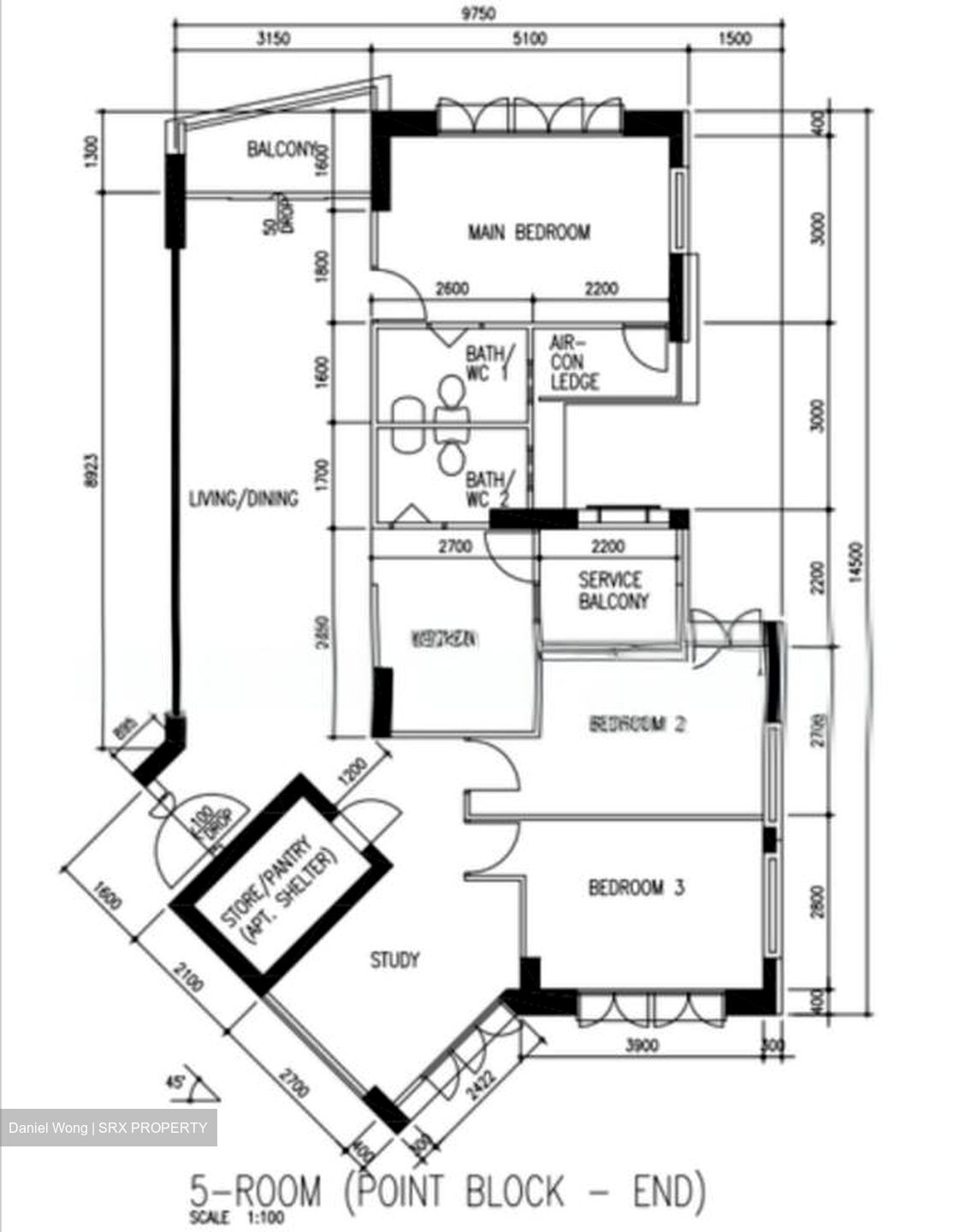 Blk 104B Depot Heights (Bukit Merah), HDB 5 Rooms #563178661